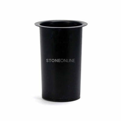 Kunststoffeinsatz für Grabvase aus Granit – leicht, langlebig und einfach. Ideal für frische Blumen, ohne Gitter.