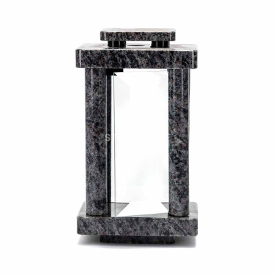 Grablaterne LSTYLE Granit Orion StoneOnline – langlebige Premium-Friedhofslampe.