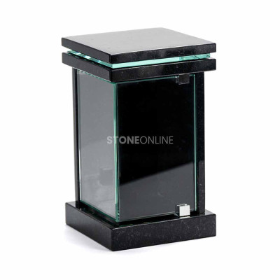 Grablaterne LLED – beleuchtete Premium-Granitlampe.