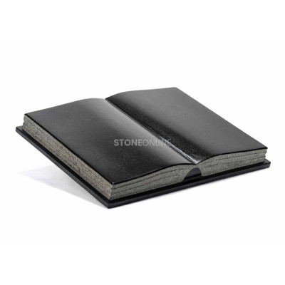 Granit-Grabbuch CRAFTED StoneOnline für den Friedhof – elegantes Grab-Buch aus Naturstein.