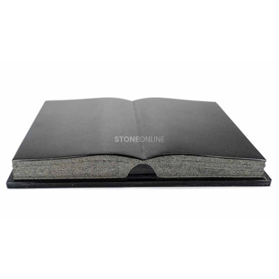 Granit-Grabtafel CRAFTED – elegante Inschriftentafel für Grab und Grabmal.