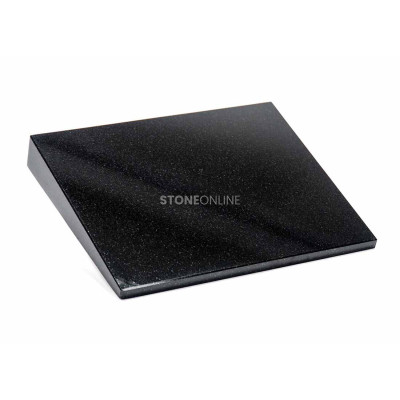 Grabtafel SIMPLE in Buchform – solide Granittafel für den Friedhof von StoneOnline.