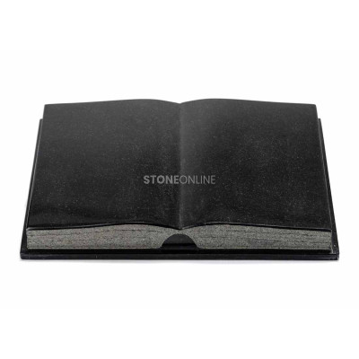 Buch für das Grab CRAFTED – elegante Erinnerung aus poliertem Granit.