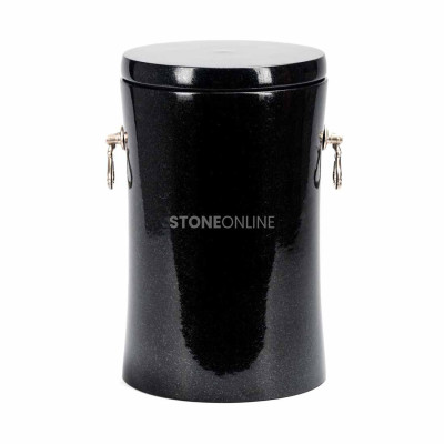 Graniturne UBASIC StoneOnline für Asche – elegante Urne aus Naturstein.