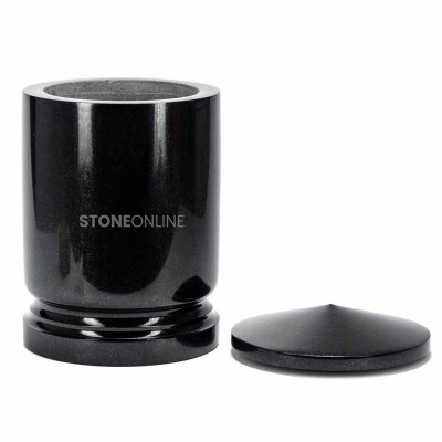 Steinurne UELITE StoneOnline – Dekoration für Grab, Grabmal und Friedhof.
