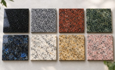 Granitarten: Farben, Muster, Eigenschaften | StoneOnline